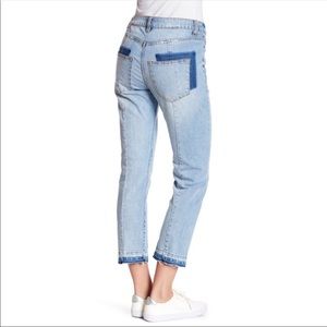 Rachel Rachel Roy Cropped Deconstructed Jeans 24